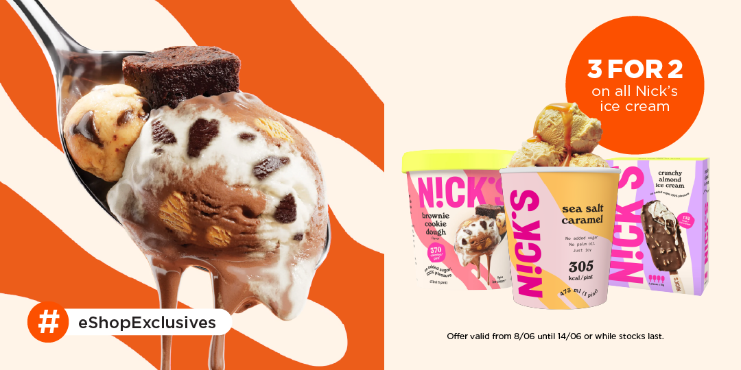 Banner - Nick's 3 FOR 2