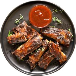 Pork spare ribs